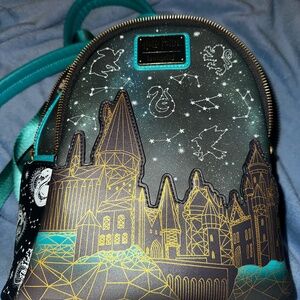Loungefly Harry Potter Hogwarts Castle Constellations Mini Backpack